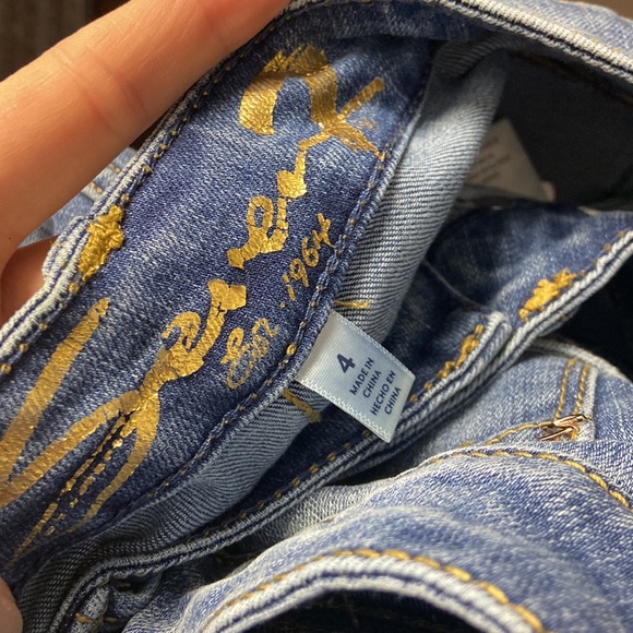 Seven 7 Jeans - frayed hem - gently worn - like new no tags - Picture 3 of 4